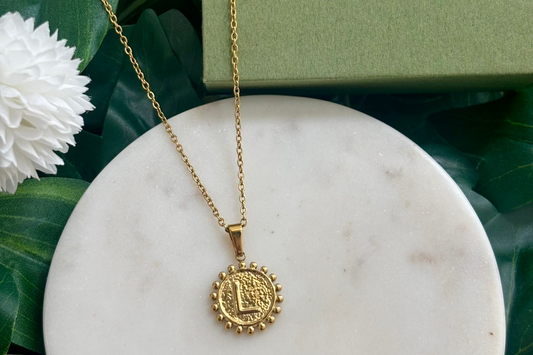 Initial Gold Necklace